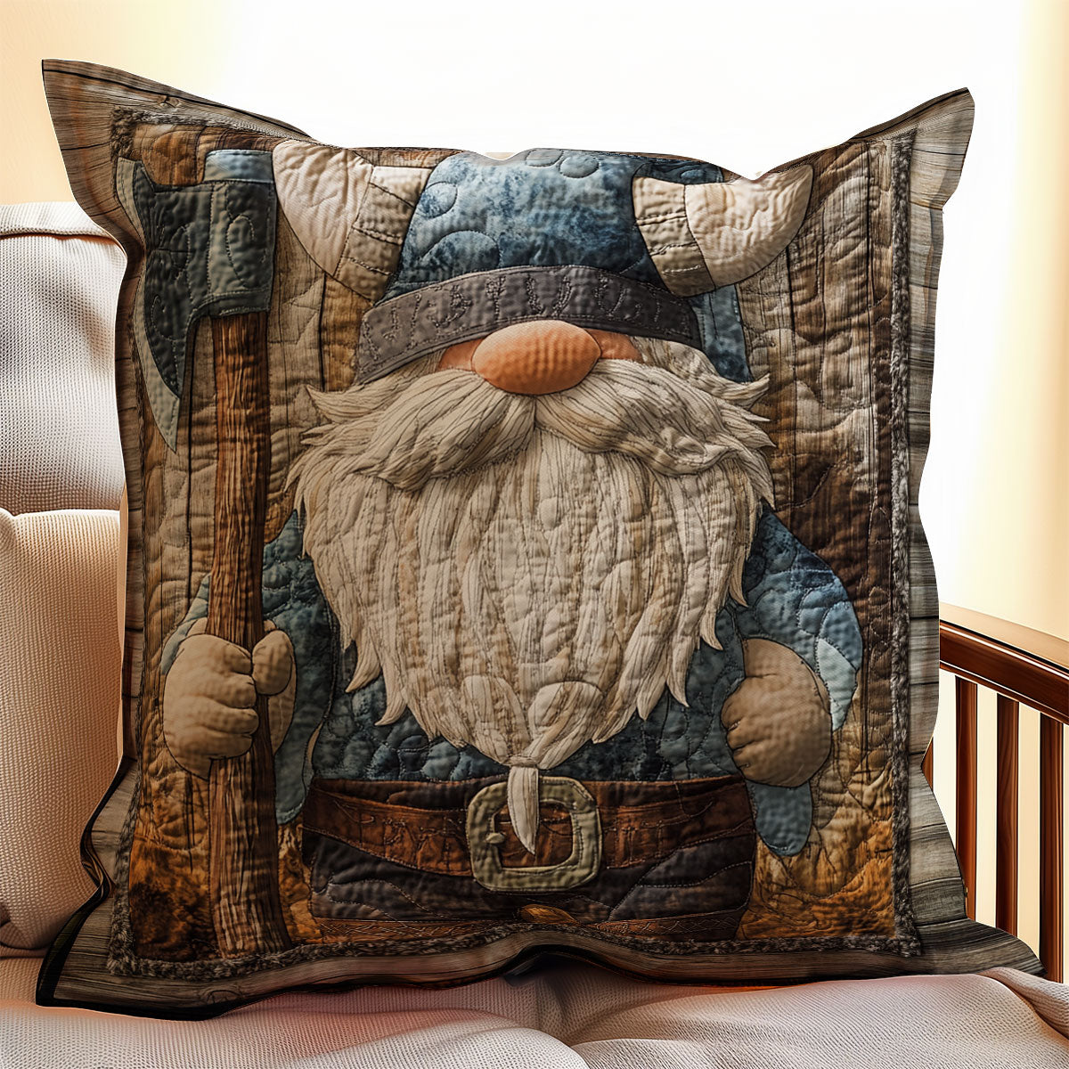 Gnome Native WX2201130CL Quilt Pillow Case