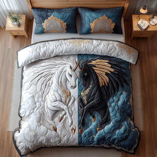 Yin Yang Unicorn CW2908018CL Duvet Cover Set