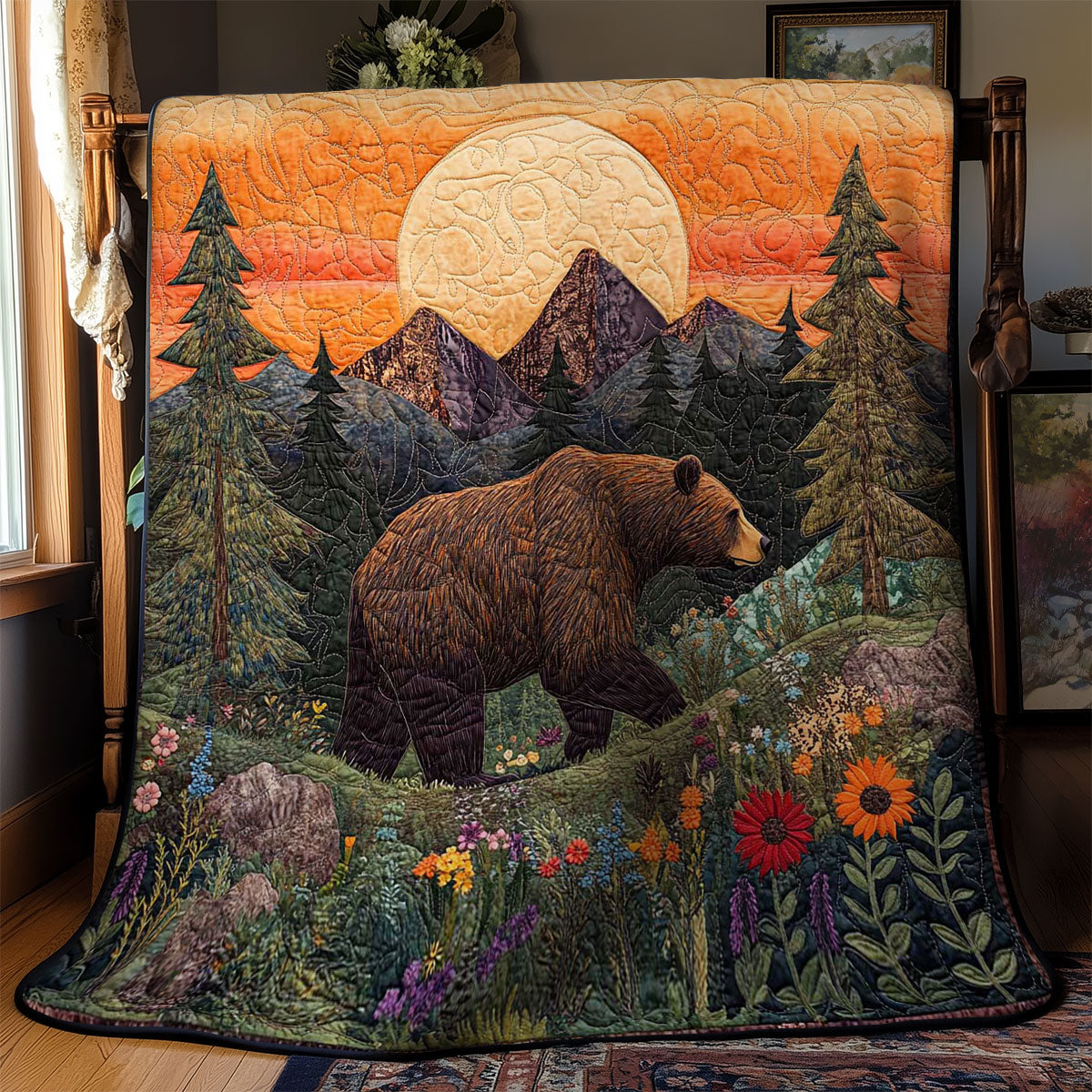 Grizzly Bear Spirit WN1003011CL Quilt