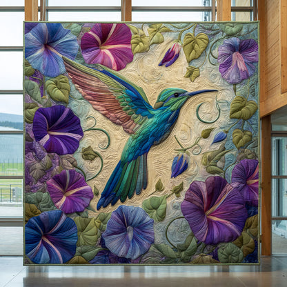 Hummingbird Floral Dance CW0210024CL Quilt