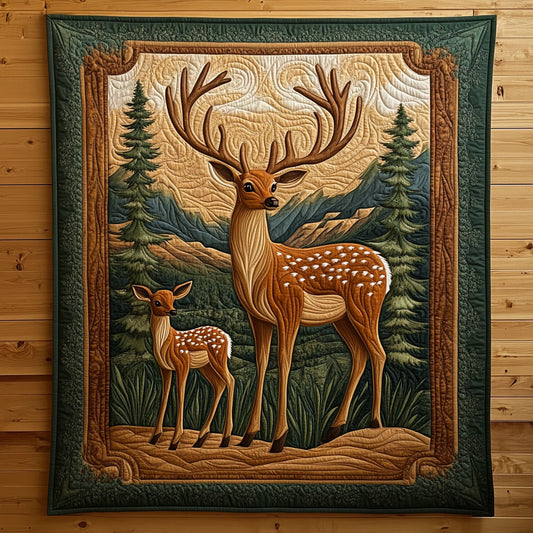 Forest Family CP0505046CL Quilt