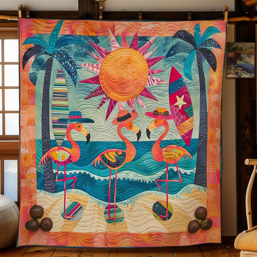 Tropical Flamingo WN2002002CL Quilt