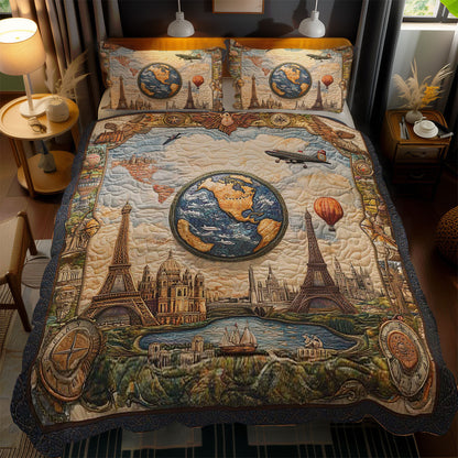 Wanderlust Earth WN0803123CL Duvet Cover Set