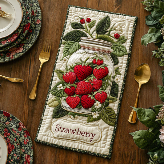 Jar Of Sweet CP2005018CL Quilted Table Runner