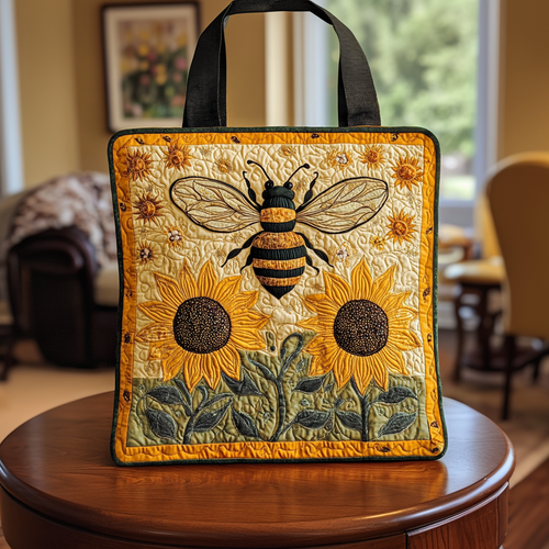 Golden Entomology LT2811030CL Quilted Tote Bag