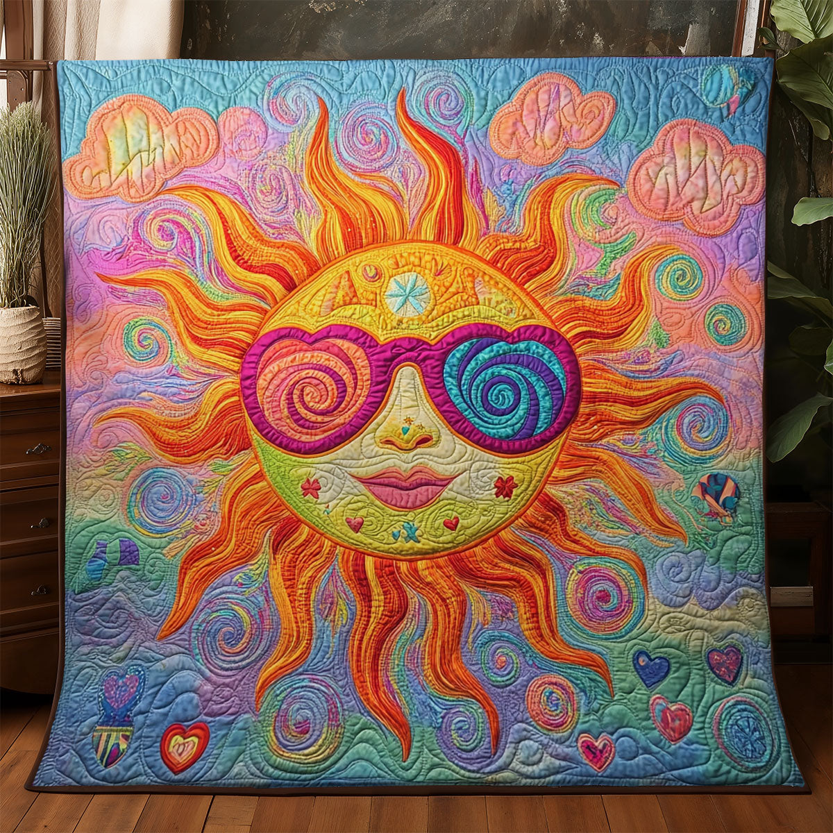 Vibrant Sun WX0406058CL Quilt