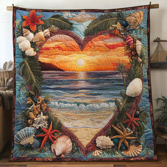 Seashell Sunset WN0307037CL Quilt