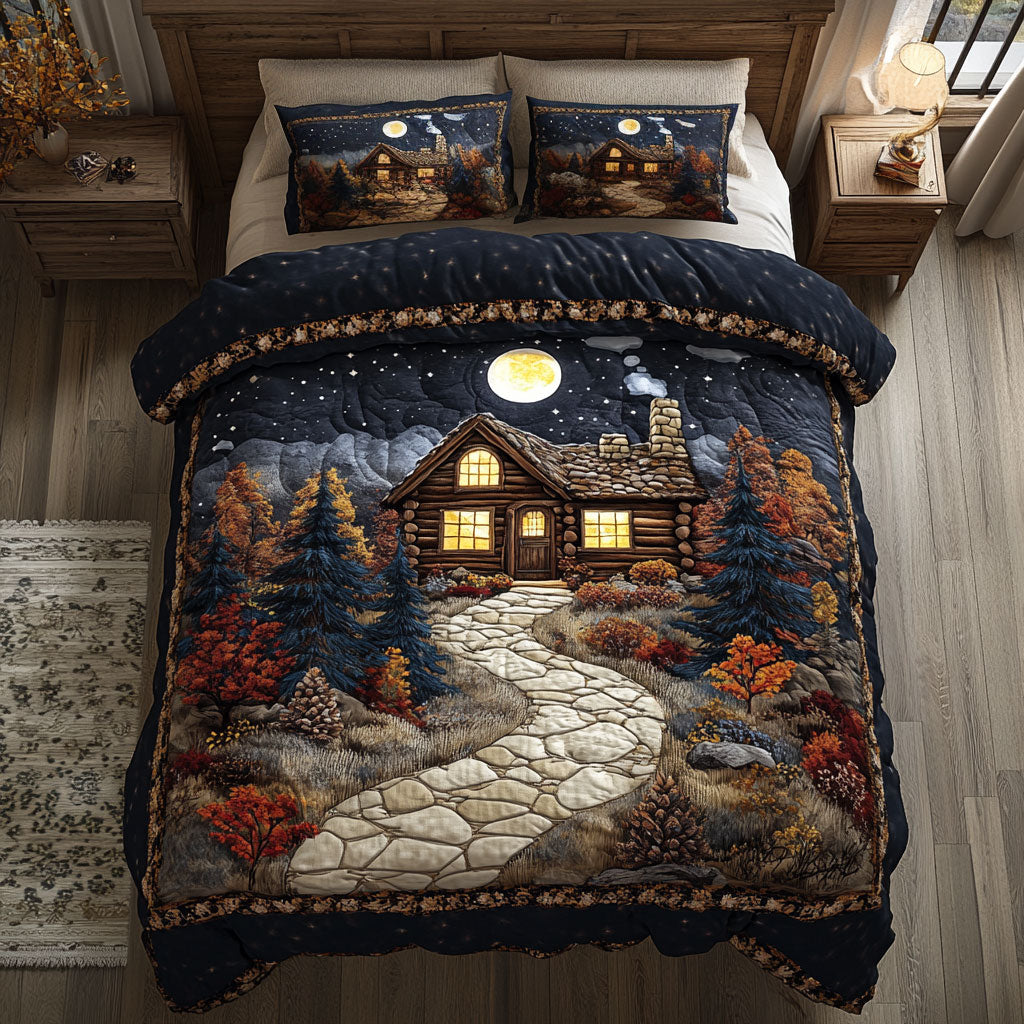 Moonlit Cabin CP0609134CL Duvet Cover Set