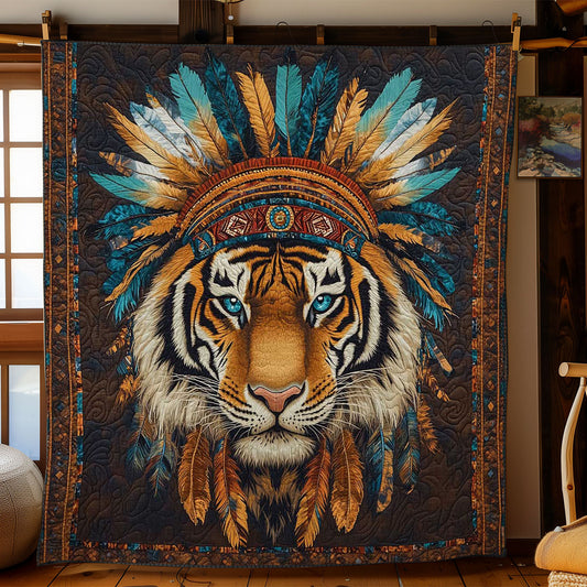 Tribal Tiger WN2201039CL Quilt