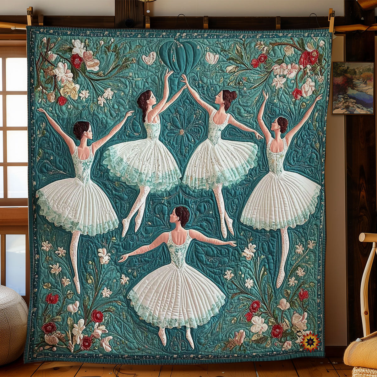 Ballet Dancer WY2312005CL Quilt