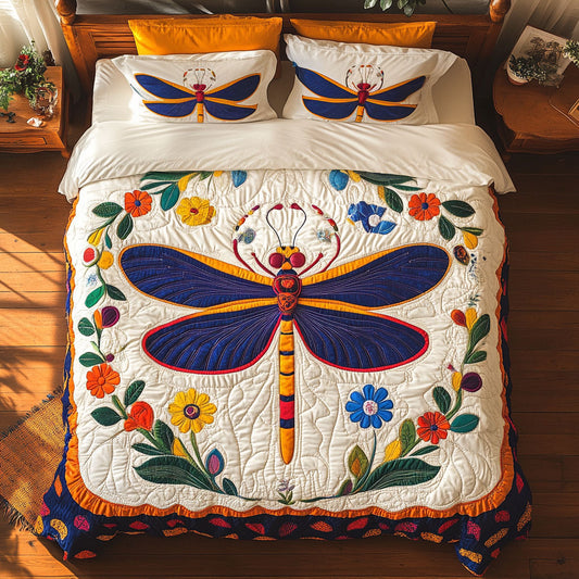 Flower Garland Dragonfly WY1408018CL Duvet Cover Set
