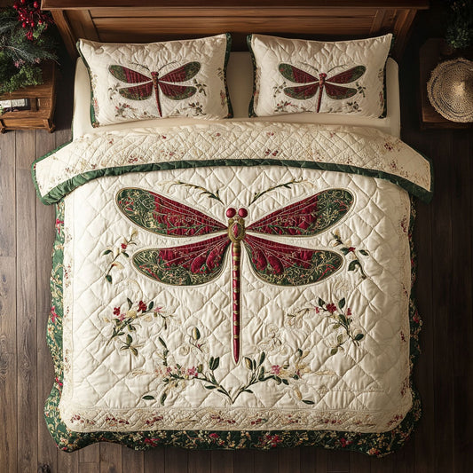 Dragonfly In Garden WY0502068CL Duvet Cover Set