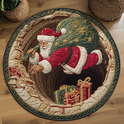Santa Magic WN2609047CL Quilted Round Mat