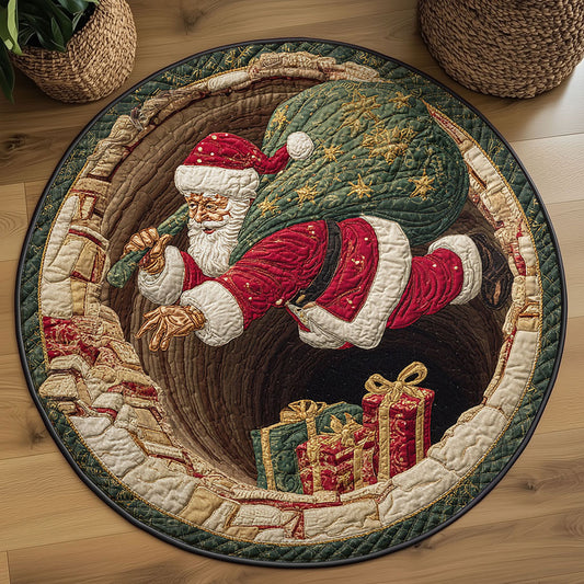 Santa Magic WN2609047CL Quilted Round Mat