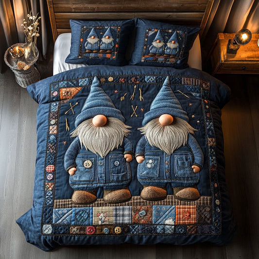 Gentle Gnome Stitch WN1406002CL Duvet Cover Set