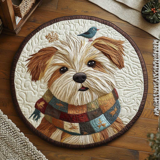 Snuggly Dog WN2103008CL Quilted Round Mat