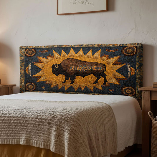 Sunrise Bison WN2012085CL Quilted Headboard Slipcover