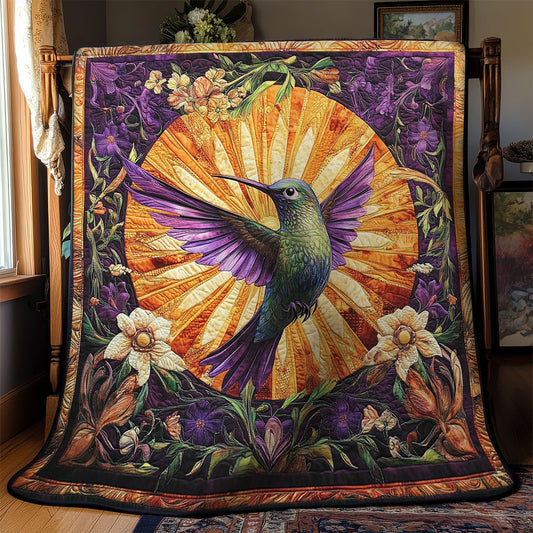 Mystic Hummingbird In Sun WY0602167CL Quilt