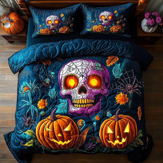 Skull And Lanterns WY1207014CL Duvet Cover Set