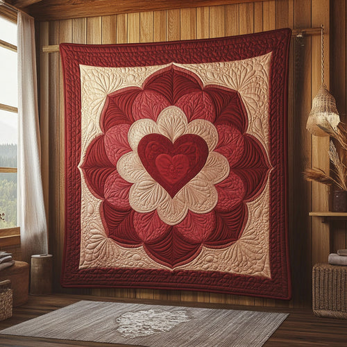 Blooming Heart CP0805004CL Quilt