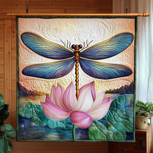 Lotus Dragonfly KL2111003CL Quilt