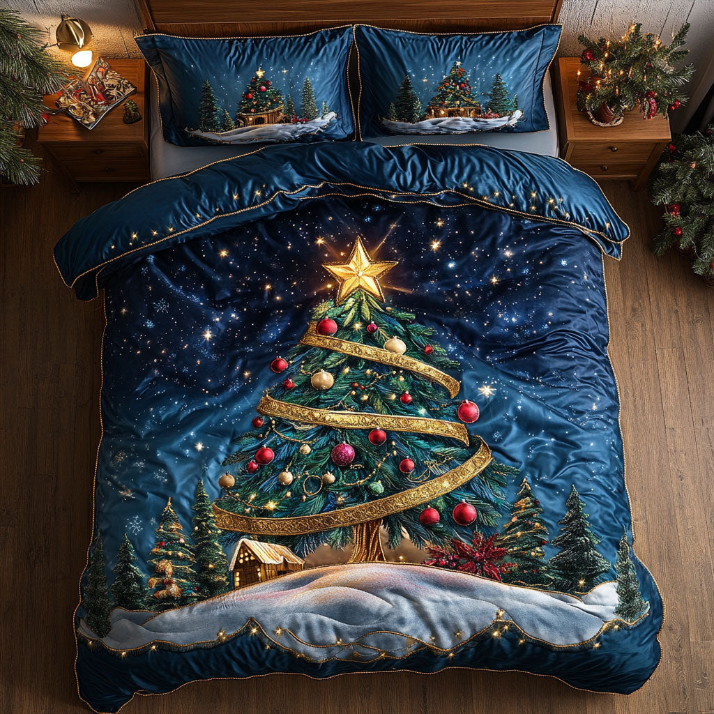 Festive Christmas Glow CW1211054CL Duvet Cover Set