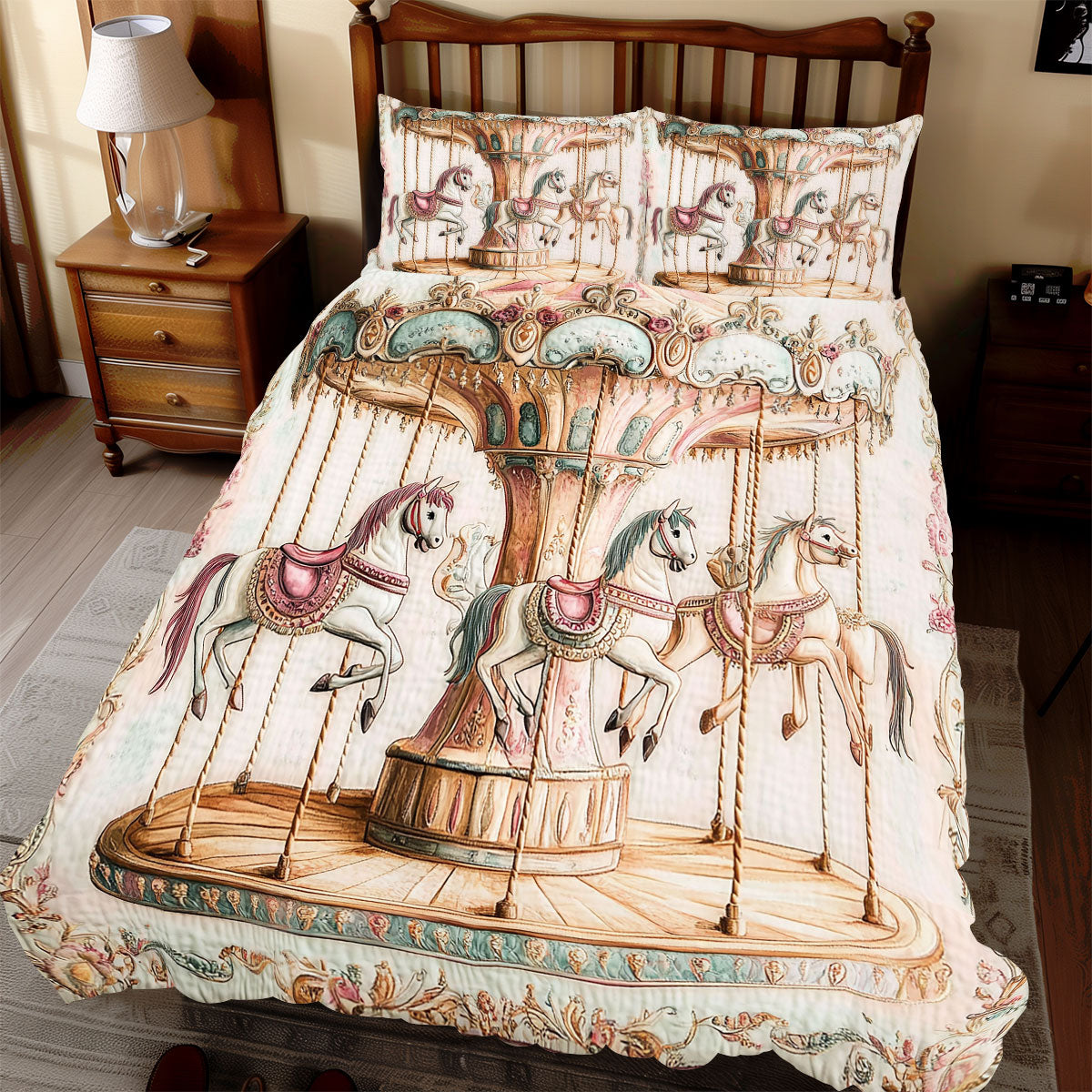 Royal Carousel WX0412091CL Duvet Cover Set