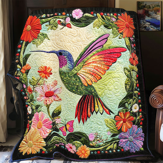 Floral Flight Symphony YR1801042CL Quilt