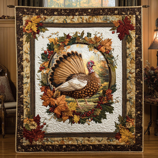 Thankful Turkey Trail WN0708097CL Quilt