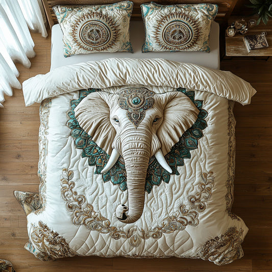Mandala Elephant CP0309023CL Duvet Cover Set