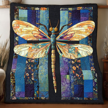 Dragonfly Patchwork WP1905014CL Quilt