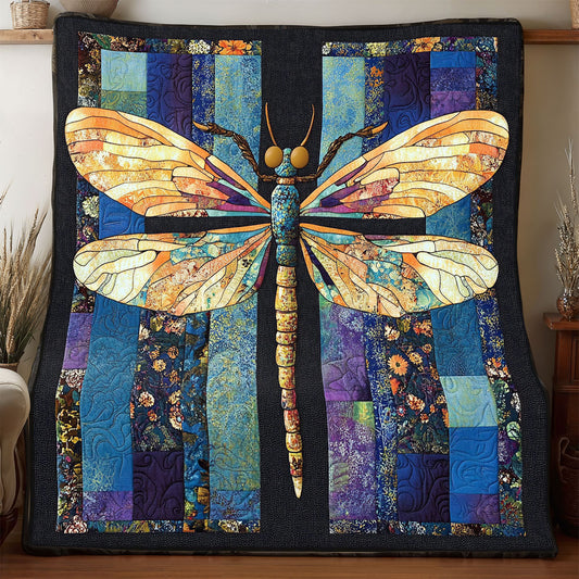 Dragonfly Patchwork WP1905014CL Quilt