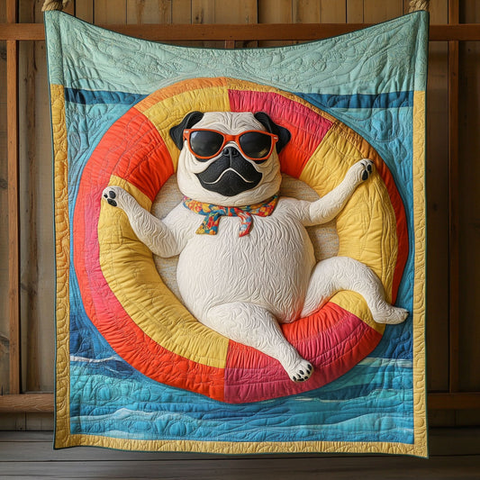 Tropicool Pug CP1205045CL Quilt