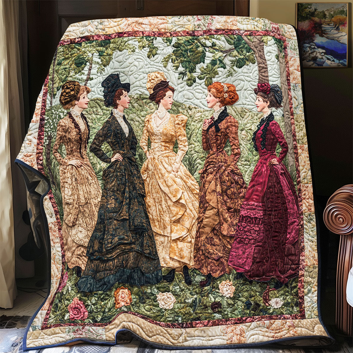 Lady Party WY1302047CL Quilt