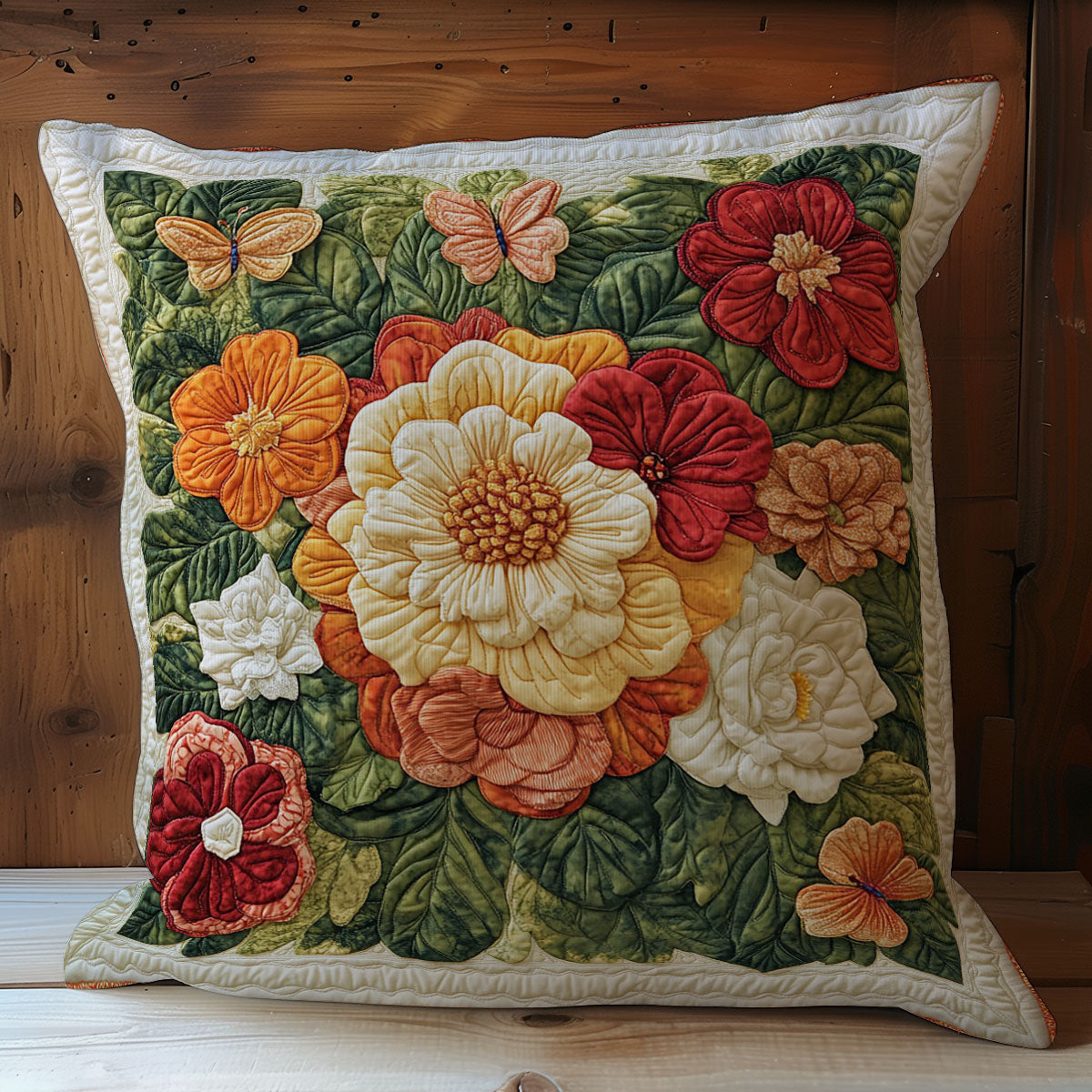 Colorful Garden WY0402057CL Quilt Pillow Case
