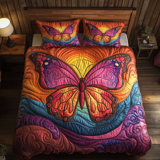 Sunset Butterfly WJ0601033CL Duvet Cover Set