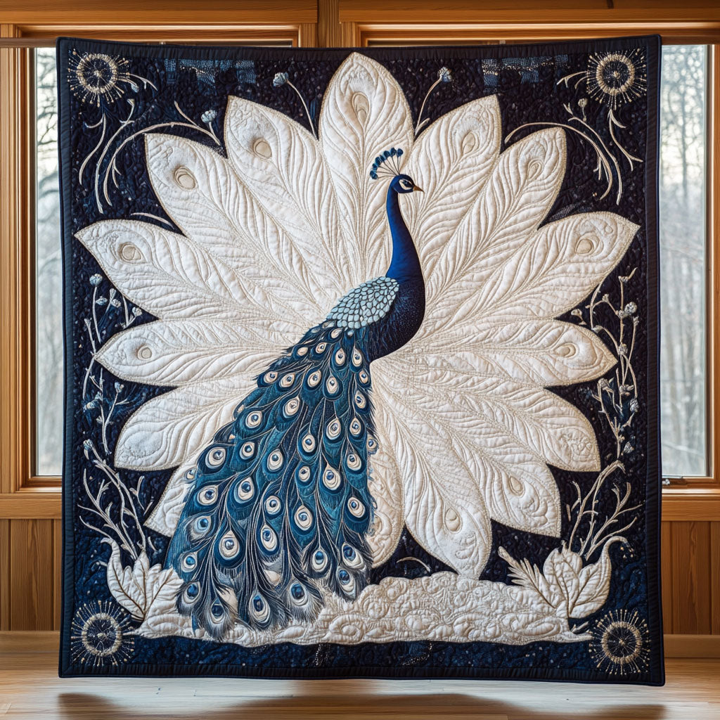Noble Spirit Peacock CW2908046CL Quilt