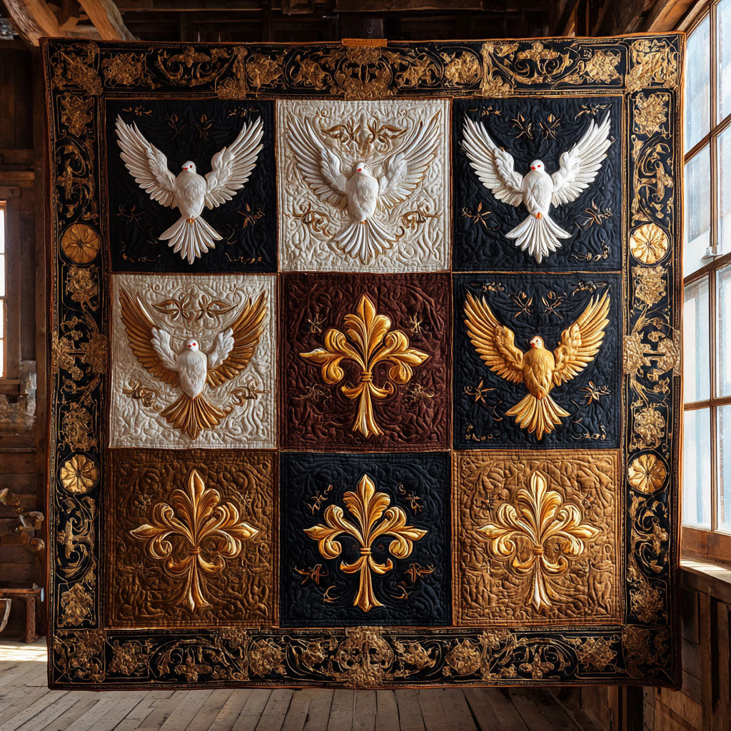 Graceful Dove CW0309027CL Quilt