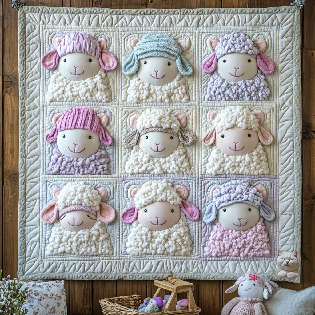 Baby Sheep WN2510037CL Quilt