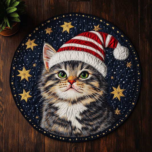 Starry Paws CW1007040CL Quilted Round Mat