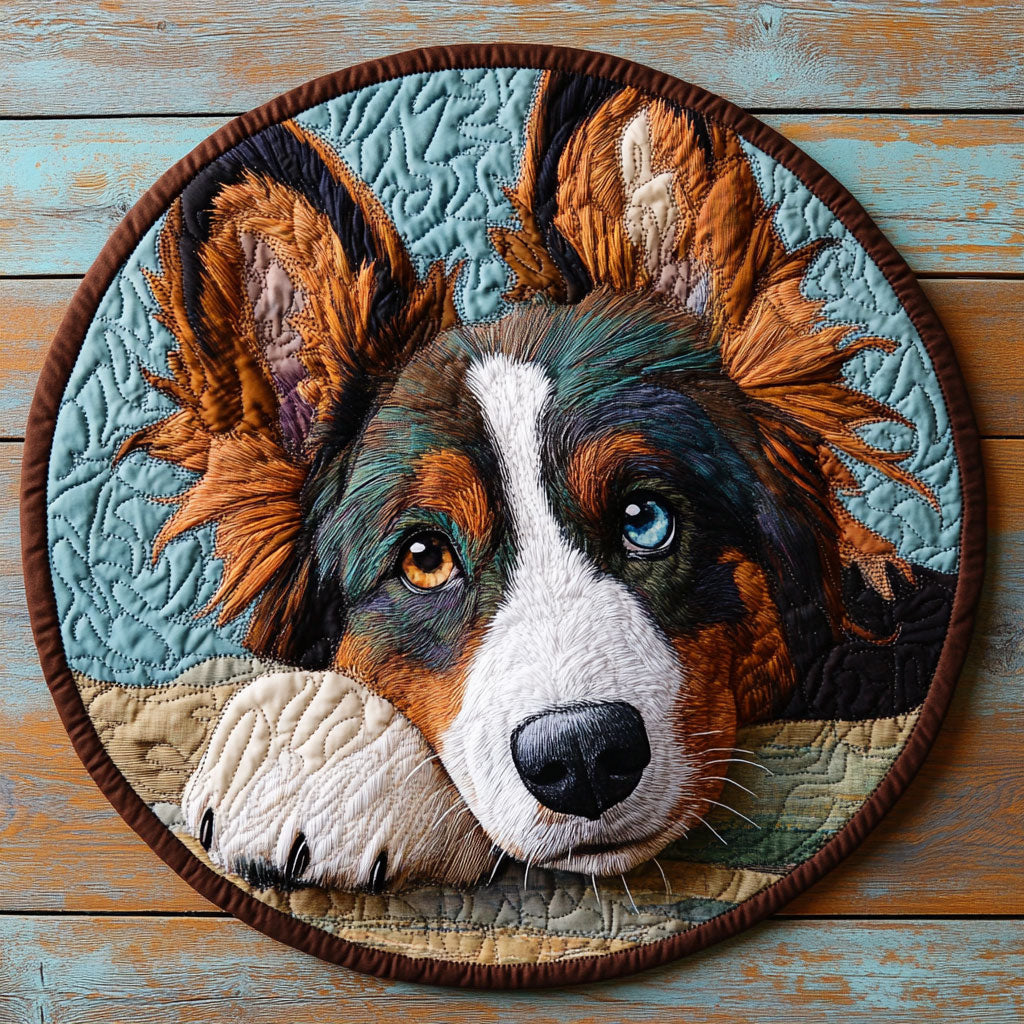 Autumn Sentinel CP1706032CL Quilted Round Mat