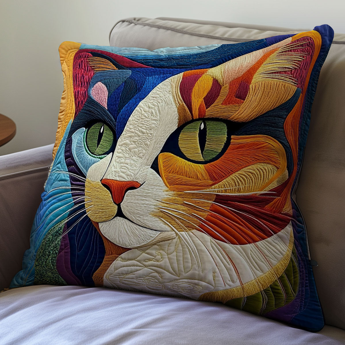 Cat WX2301078CL Quilt Pillow Case