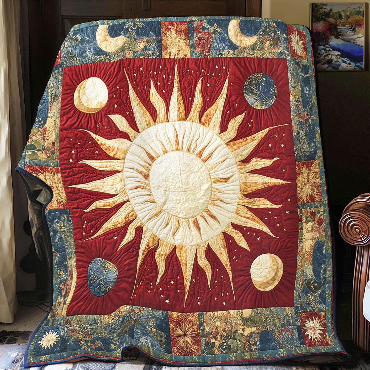 Celestial Sun WX2102009CL Quilt