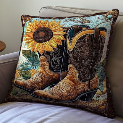 Cowboy Boots WX2301083CL Quilt Pillow Case