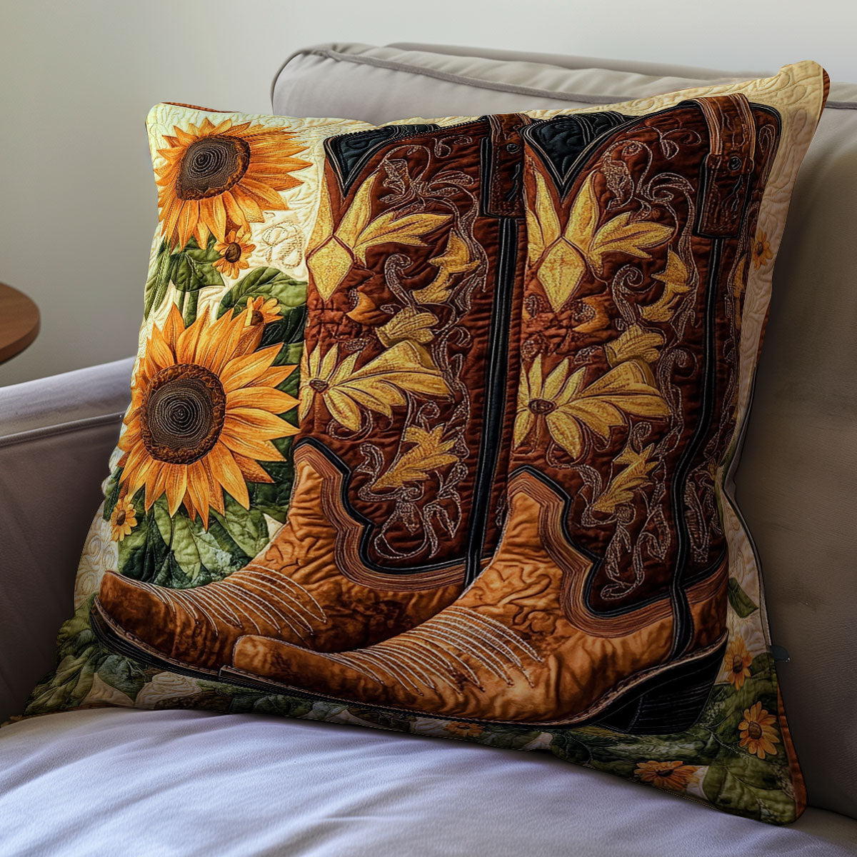 Cowboy Boots WX2301084CL Quilt Pillow Case