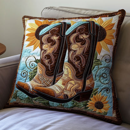 Cowboy Boots WX2301085CL Quilt Pillow Case