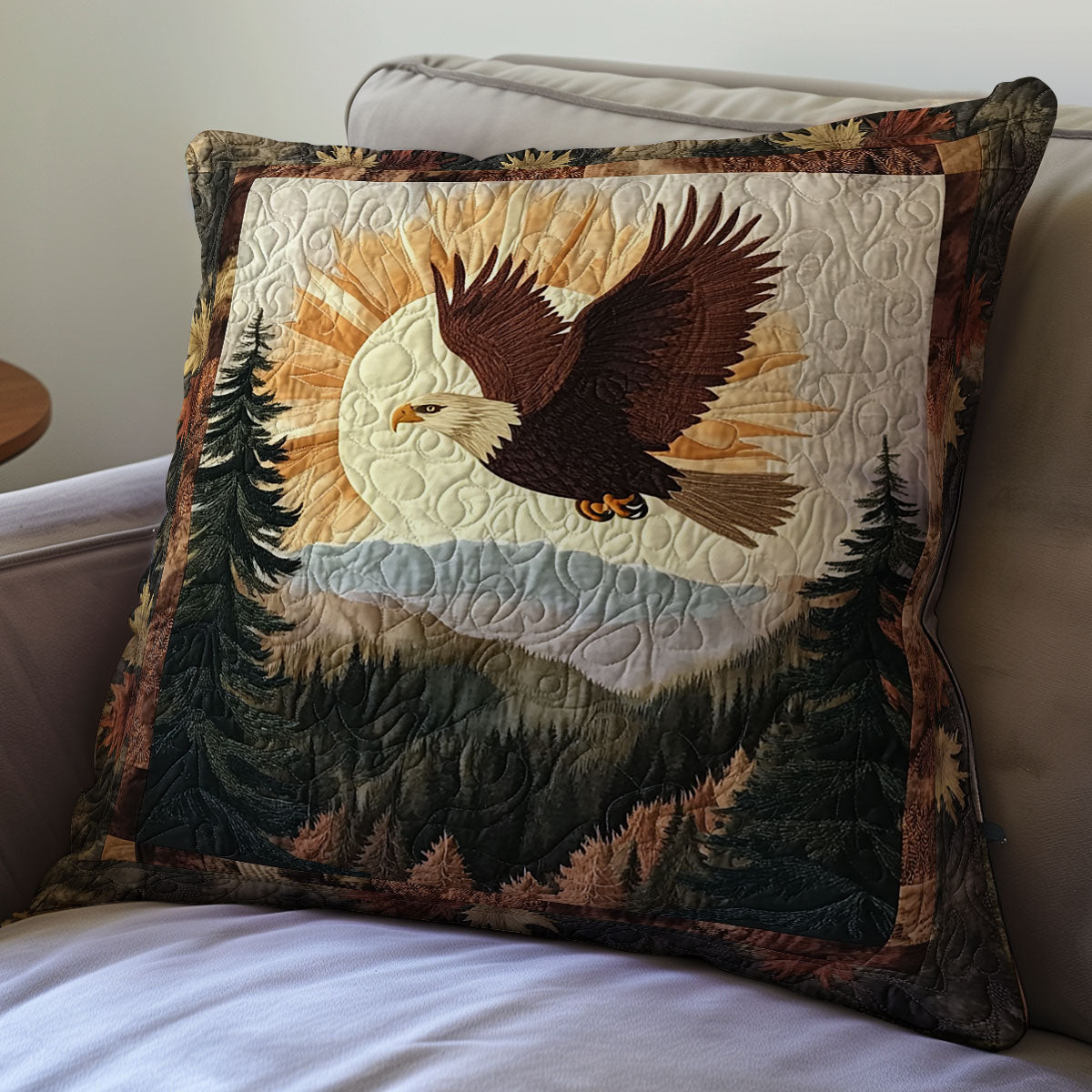 Eagle Flying WX2301089CL Quilt Pillow Case