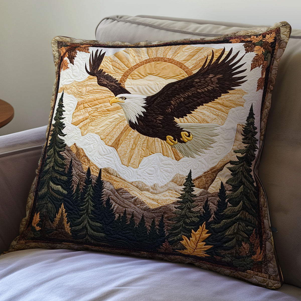 Eagle Flying WX2301087CL Quilt Pillow Case