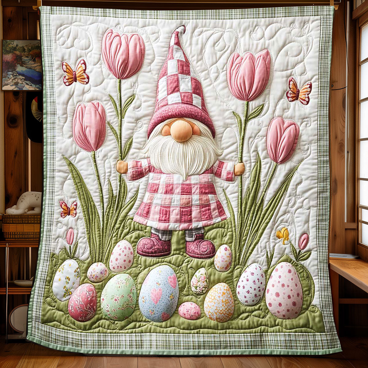 Easter Garden Protector WP0801045CL Quilt