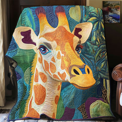 Giraffe Portrait WX0303082CL Quilt